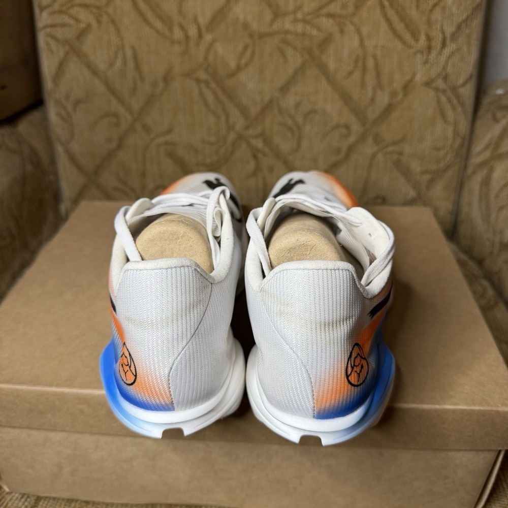 Size 8 - PUMA FAST-R Nitro Elite 3 EKIDEN Running White Heat Fire 313418 01 EUC! - Picture 6 of 10